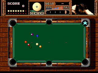 Скриншот игры Side Pocket